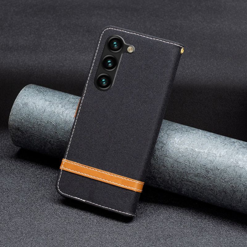 Housse Samsung Galaxy S24 Plus 5G Tissu à Lanière