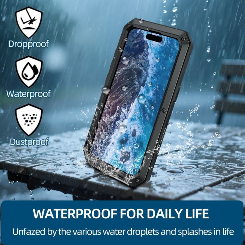 Coque pour iPhone 17 avec Protecteur d'Écran en Verre Trempé