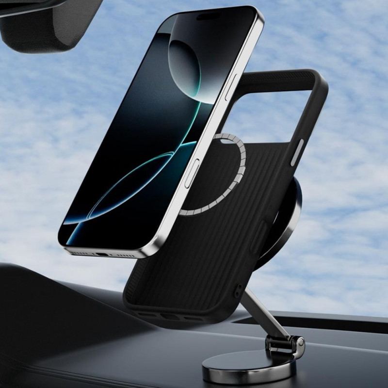 Coque iPhone 17 Compatible MagSafe Carbone ABEEL