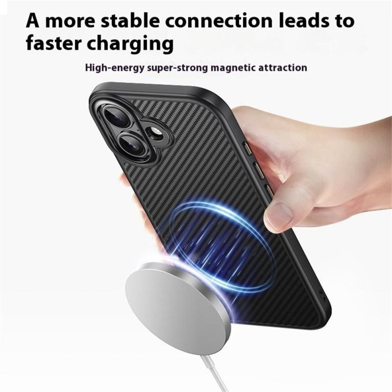 Coque iPhone 17 Compatible MagSafe Classique Noire