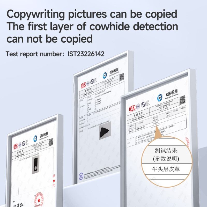 Coque iPhone 17 Compatible MagSafe Cuir avec Support