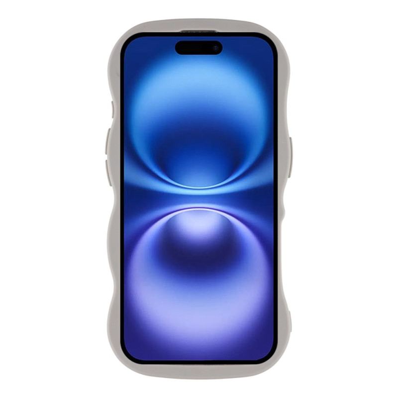 Coque iPhone 17 Compatible MagSafe Fantaisie Ondulation