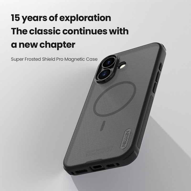 Coque iPhone 17 Compatible MagSafe Frosted Shield Pro NILLKIN