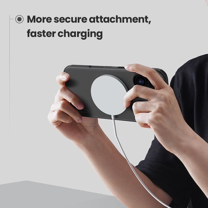 Coque iPhone 17 Compatible MagSafe Frosted Shield Pro NILLKIN