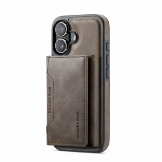 Coque iPhone 17 Compatible MagSafe Porte-Cartes Détachable MAGKING