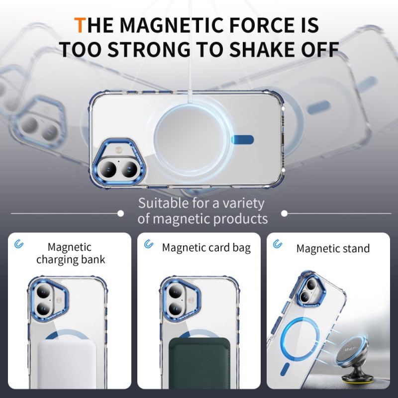 Coque iPhone 17 Compatible MagSafe Support et et Protection d'Objectif