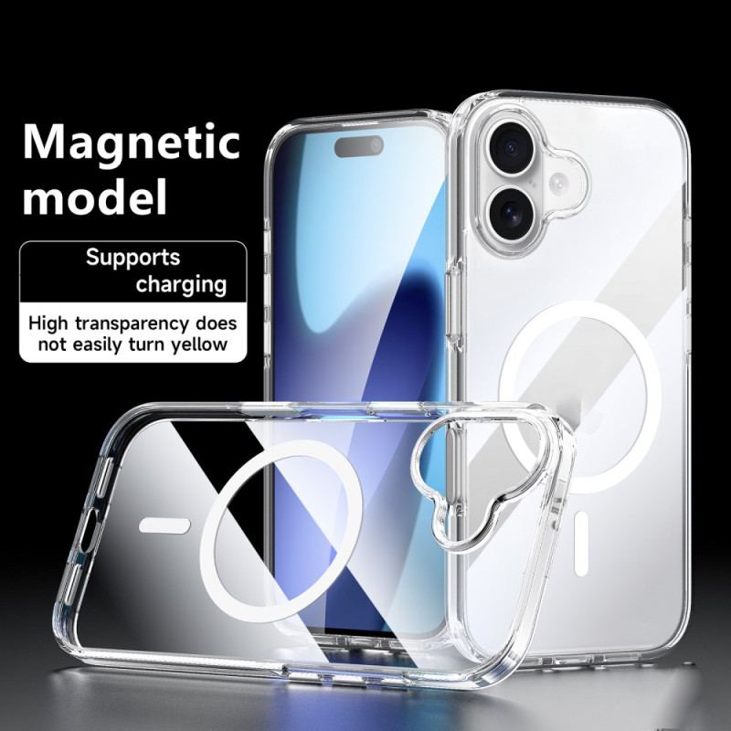 Coque iPhone 17 Compatible MagSafe Transparente