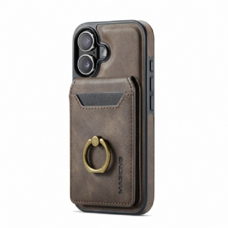 Coque iPhone 17 MagSafe avec Porte-Cartes RFID et Support Intégré