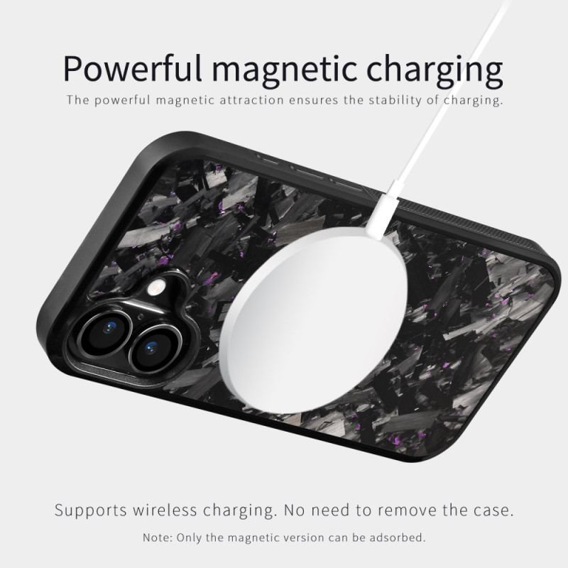 Coque iPhone 17 MagSafe Fibre d'Aramide Forgée
