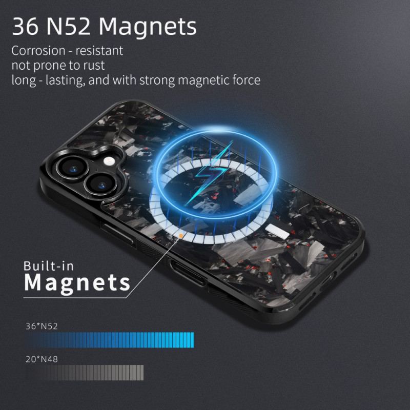 Coque iPhone 17 MagSafe Fibre d'Aramide Forgée