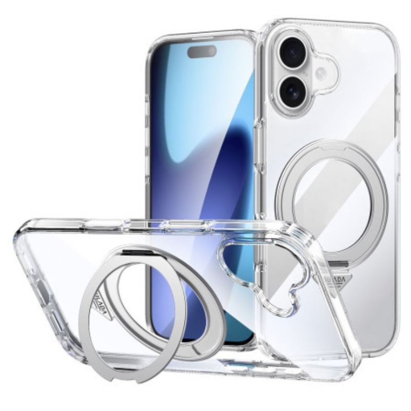 Coque iPhone 17 MagSafe Transparente avec Support
