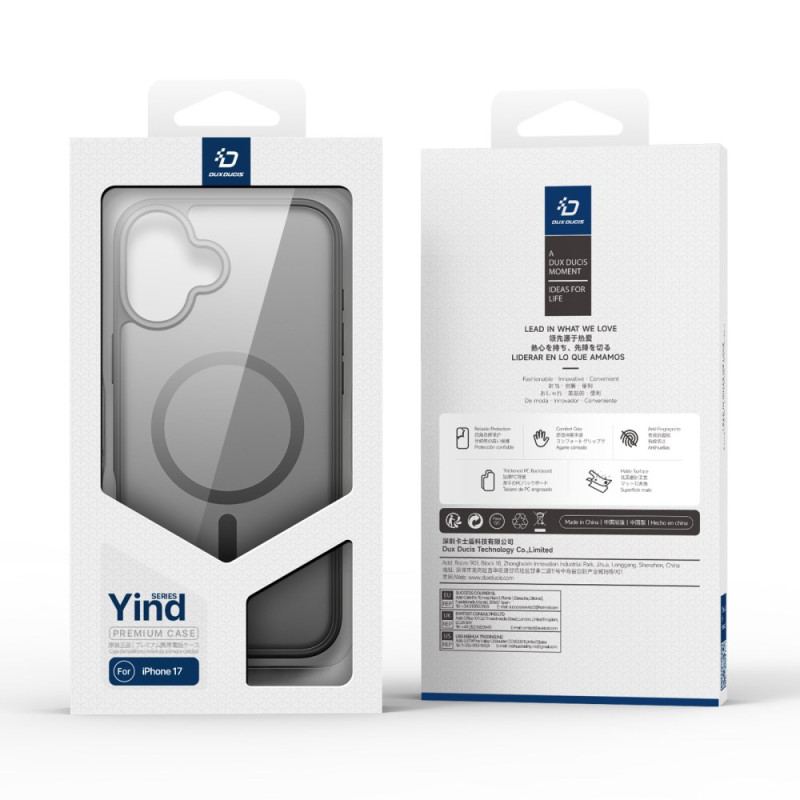 Coque iPhone 17 MagSafe Yind Series DUX DUCIS