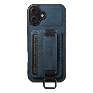 Coque iPhone 17 Porte-Cartes Design Rétro