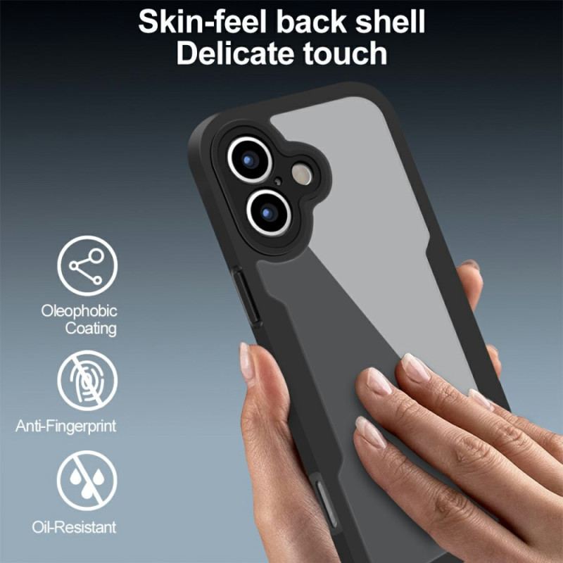 Coque iPhone 17 Protection à 360 Degrés Transparente
