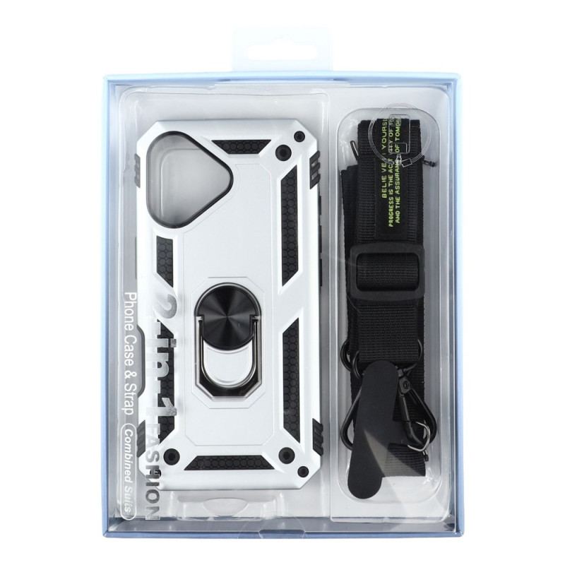 Coque iPhone 17 Protection Militaire avec Bandoulière