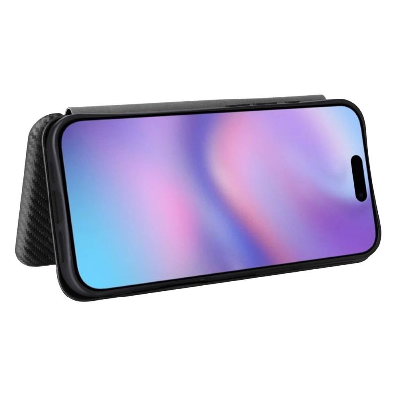Flip Cover iPhone 17 Fibre Carbone
