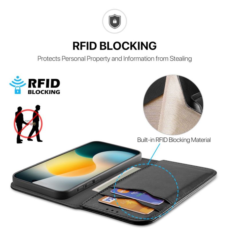 Flip Cover iPhone 17 Hivo Series DUX DUCIS