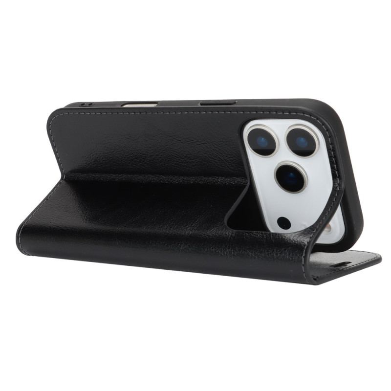 Flip Cover iPhone 17 Pro Cuir