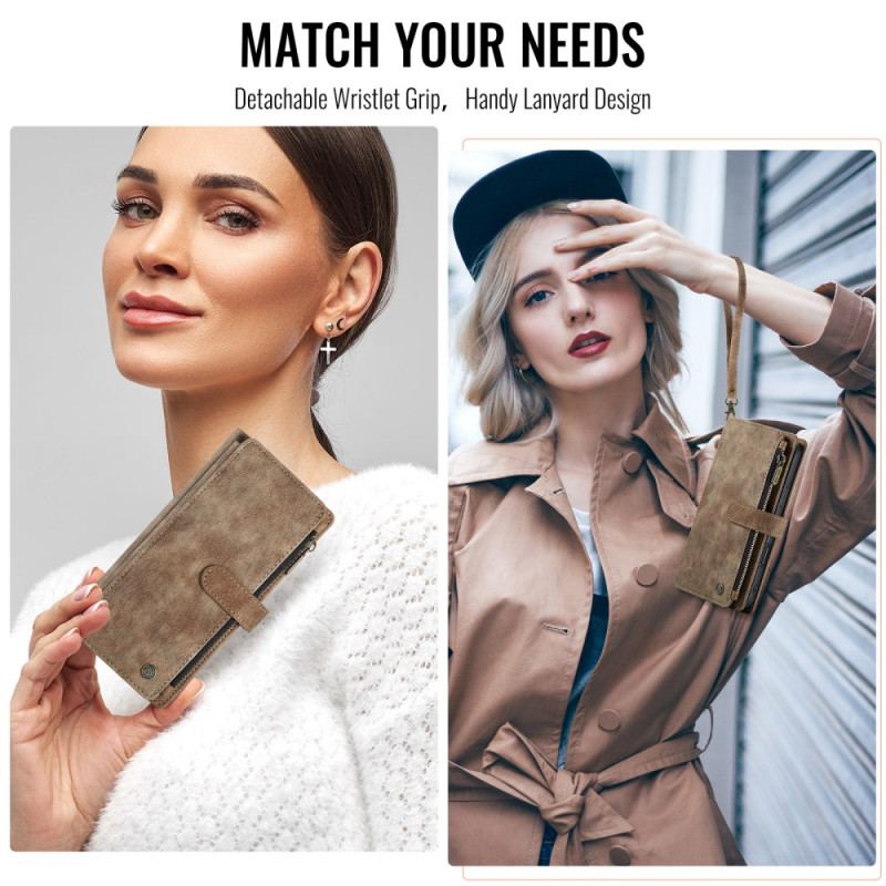 Housse iPhone 17 Portefeuille 10 Porte-Cartes