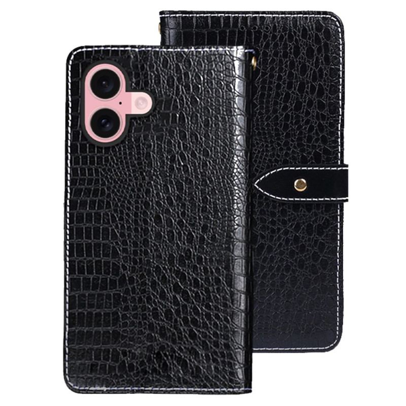 Housse iPhone 17 Style Crocodile IDEWEI