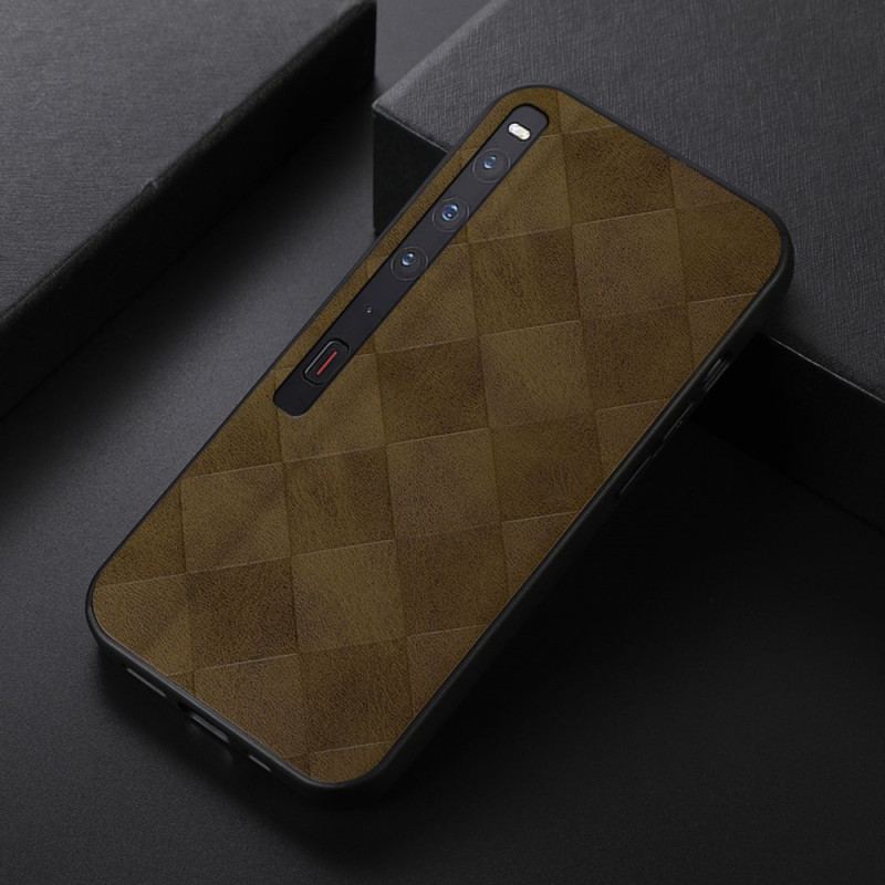 Coque Huawei Mate Xs 2 Simili Cuir Motif Carreaux