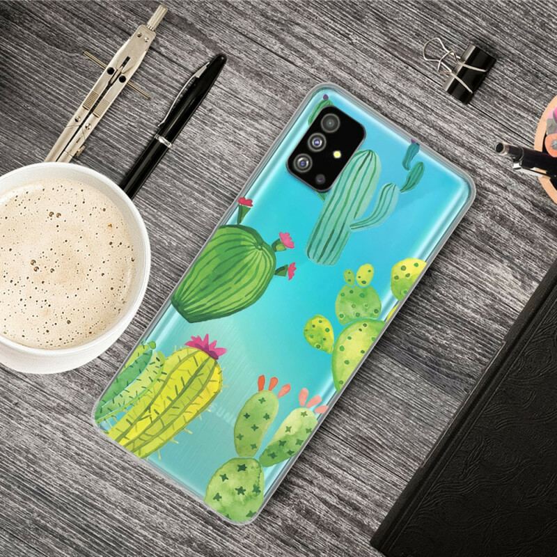 Coque Samsung Galaxy S20 Cactus Aquarelle