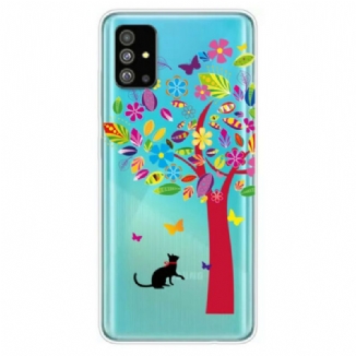Coque Samsung Galaxy S20 Chat sous l'Arbre