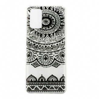 Coque Samsung Galaxy S20 Transparente Fleur Mandala