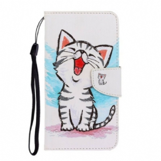 Housse Samsung Galaxy S20 Chaton Couleur à Lanière