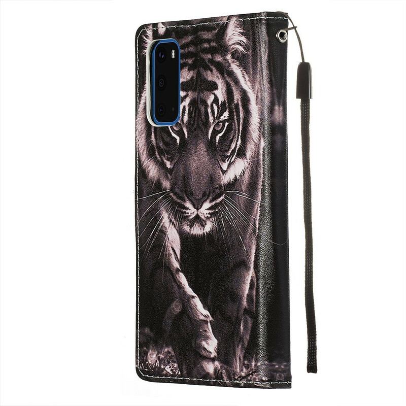 Housse Samsung Galaxy S20 Tigre de Nuit