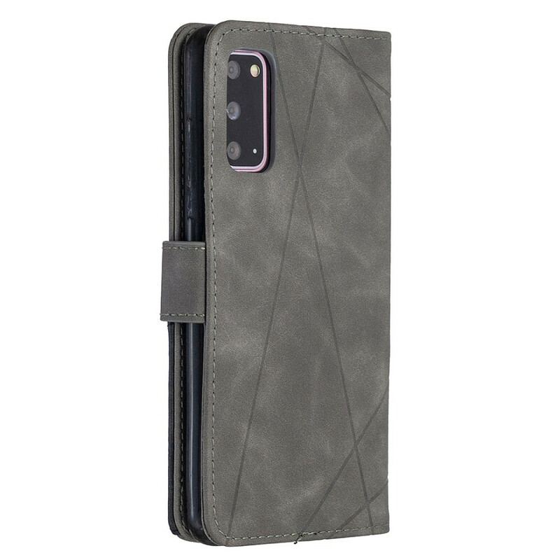 Housse Samsung Galaxy S20 Triangles Binfen Color