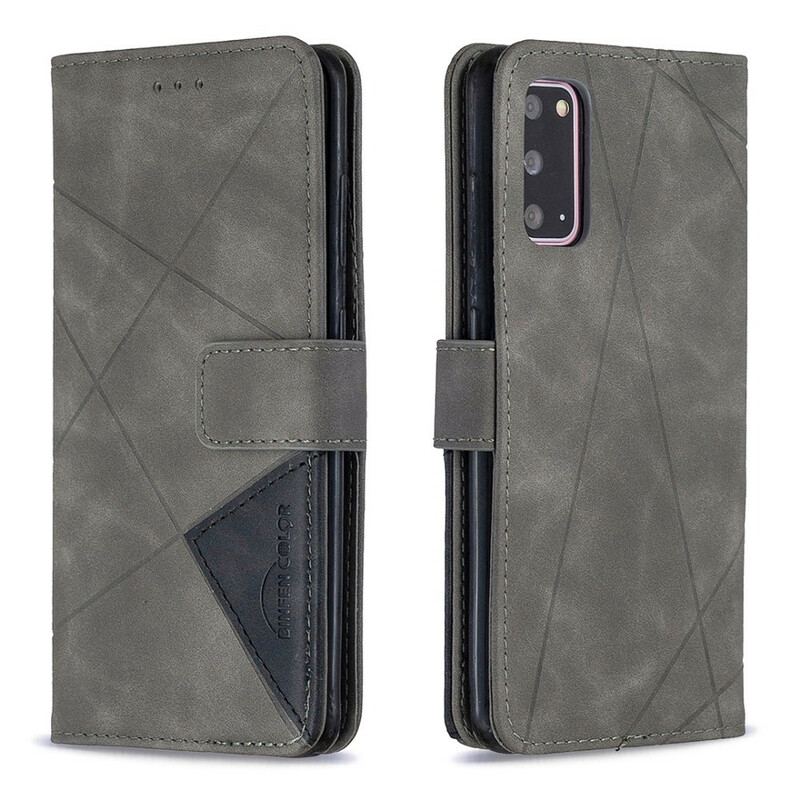 Housse Samsung Galaxy S20 Triangles Binfen Color