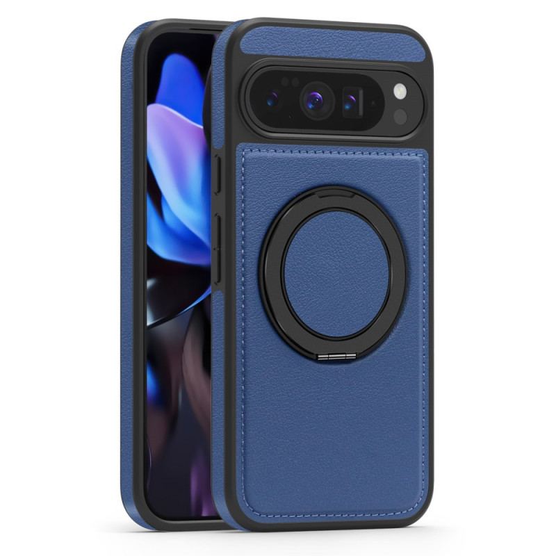 Coque Google Pixel 10 Pro XL Compatibilité MagSafe Support-Anneau Effet Daim