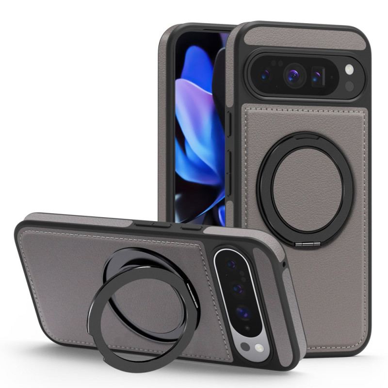 Coque Google Pixel 10 Pro XL Compatibilité MagSafe Support-Anneau Effet Daim