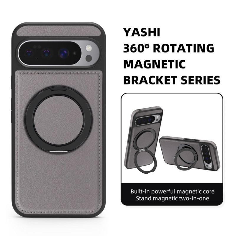 Coque Google Pixel 10 Pro XL Compatibilité MagSafe Support-Anneau Effet Daim