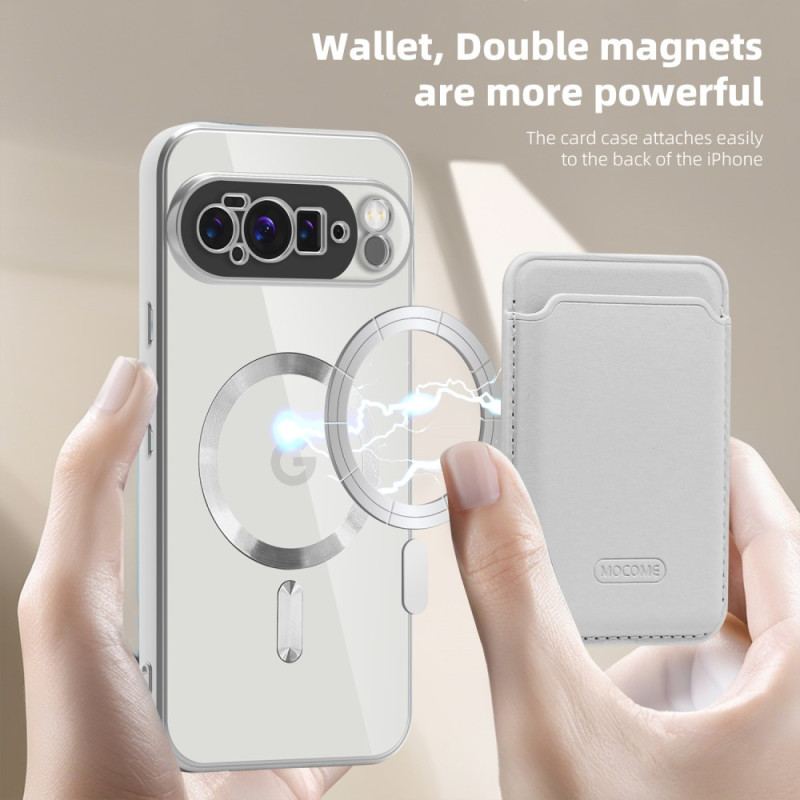 Coque Google Pixel 10 Pro XL Compatible MagSafe avec Porte-Cartes