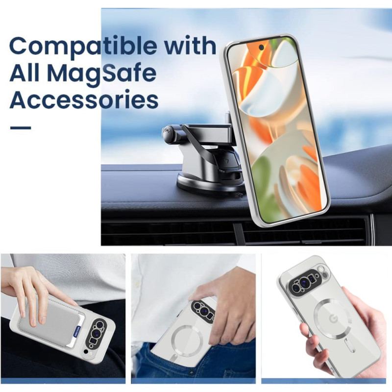 Coque Google Pixel 10 Pro XL Compatible MagSafe avec Porte-Cartes