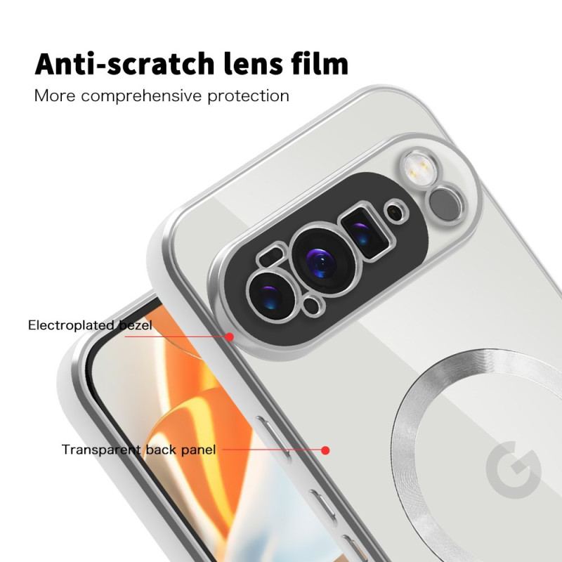 Coque Google Pixel 10 Pro XL Compatible MagSafe avec Porte-Cartes