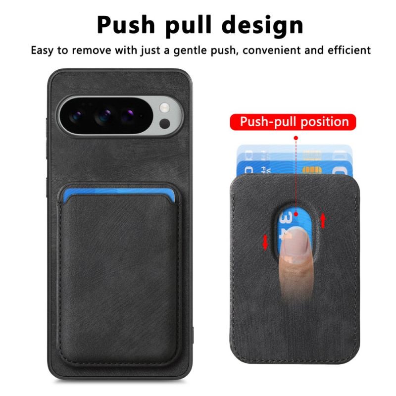 Coque Google Pixel 10 Pro XL Compatible MagSafe Porte-Cartes Détachable