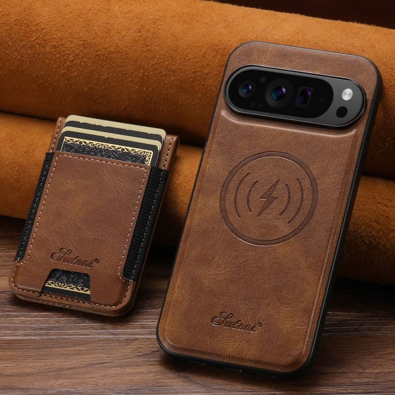 Coque Google Pixel 10 Pro XL Compatible MagSafe Porte-Cartes et Support SUTENI