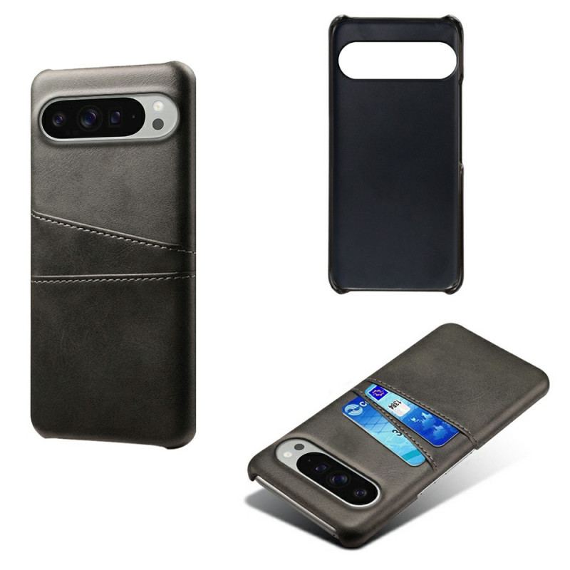 Coque Google Pixel 10 Pro XL Effet cuir Porte-Cartes