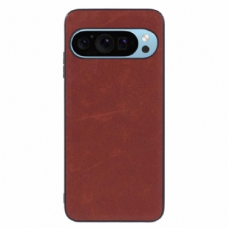 Coque Google Pixel 10 Pro XL Effet Cuir Rétro