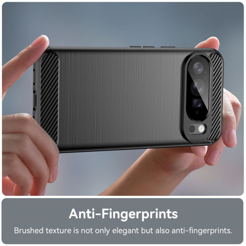Coque Google Pixel 10 Pro XL Fibre Carbone Brossée