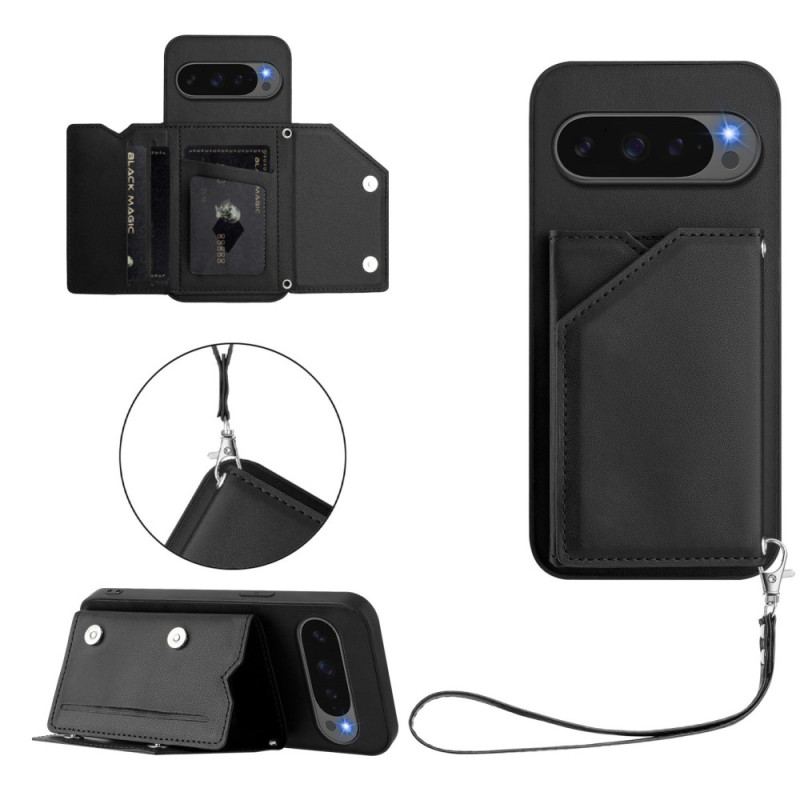 Coque Google Pixel 10 Pro XL Porte-Cartes et Lnaière