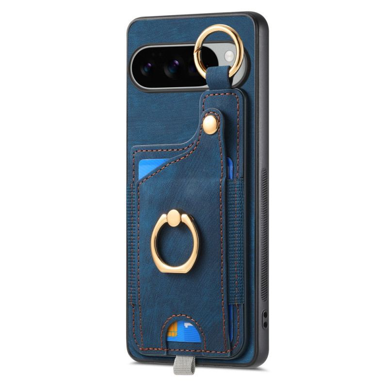 Coque Google Pixel 10 Pro XL Porte-cartes et Support-Anneau