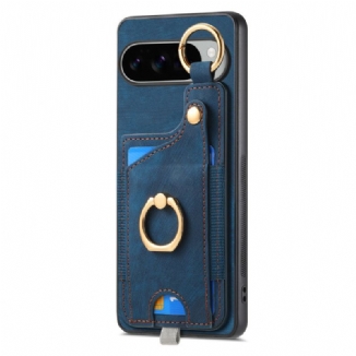 Coque Google Pixel 10 Pro XL Porte-cartes et Support-Anneau