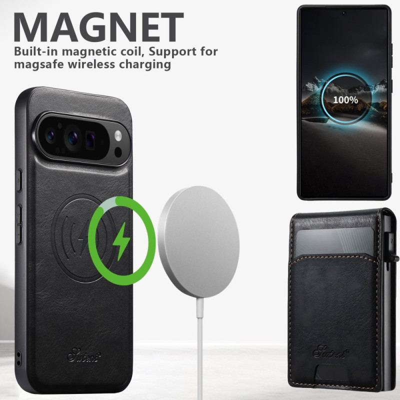 Coque Google Pixel 10 Pro XL Porte-Cartes et Support Intégré SUTENI