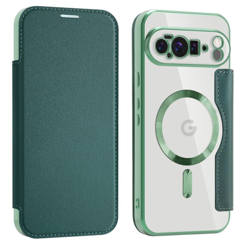 Flip Cover Google Pixel 10 Pro XL Compatible MagSafe avec Blocage RFID