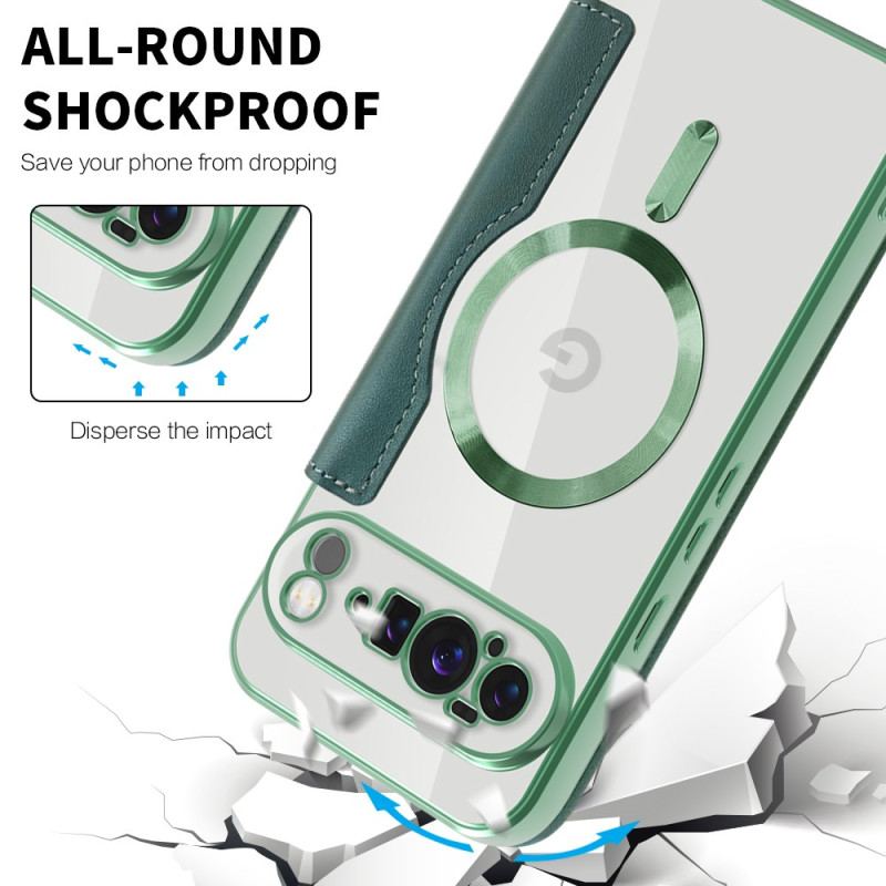 Flip Cover Google Pixel 10 Pro XL Compatible MagSafe avec Blocage RFID