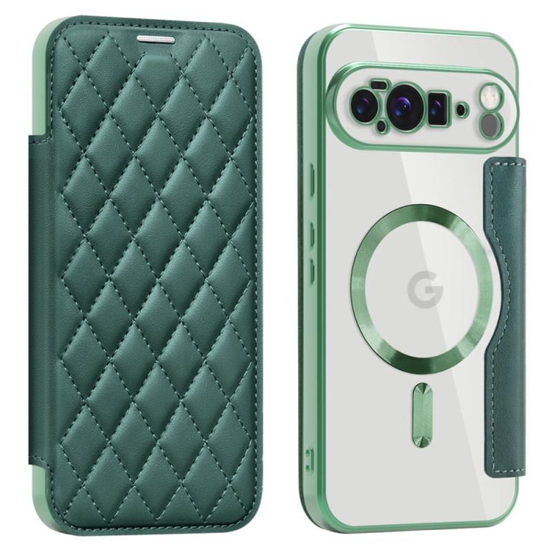 Flip Cover Google Pixel 10 Pro XL Compatible MagSafe Matelassé